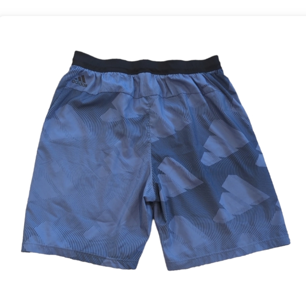 Adidas Aeroready Running Shorts, Blue Size X-Large - Picture 2 of 7